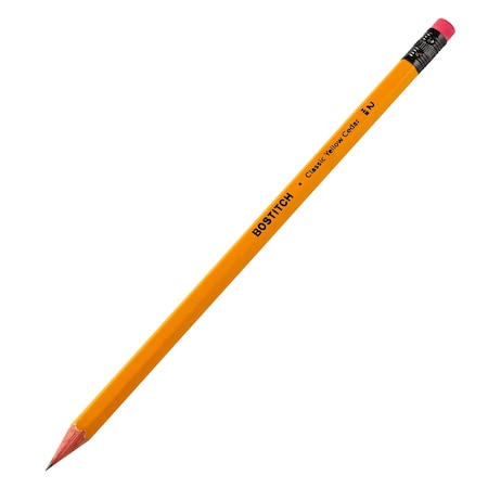 Bostitch Premium American Cedar Pencils, PK2 BACP12Y-2PK